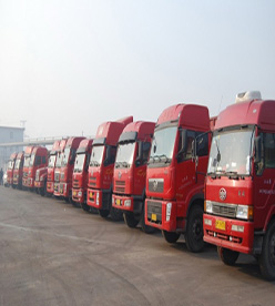 常州到自贡物流车辆展示